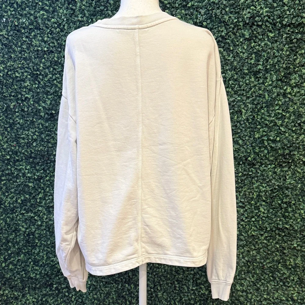 Vans Off The Wall Cream Sweatshirt - Picture 4 of 5